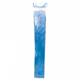 Falda hawaiana azul de 80 cm de largo
