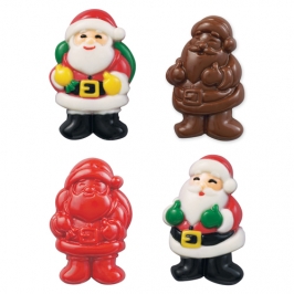 Molde para Chocolate Happy Santa