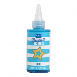 Glaseado para galletas azul PME 120 g listo para usar