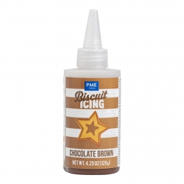 Glaseado para galletas marrón chocolate PME listo para usar 120 g