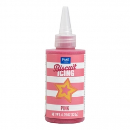 Glaseado para galletas rosa PME listo para usar 120gr