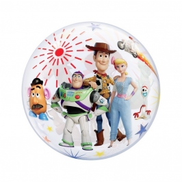 Globo Burbuja 2 Caras Toy Story 56 cm