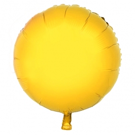 Globo Circular Oro 46 