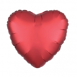 Globo con Forma de Corazón Rojo 43 cm