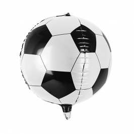 Globo de balón de fútbol foil