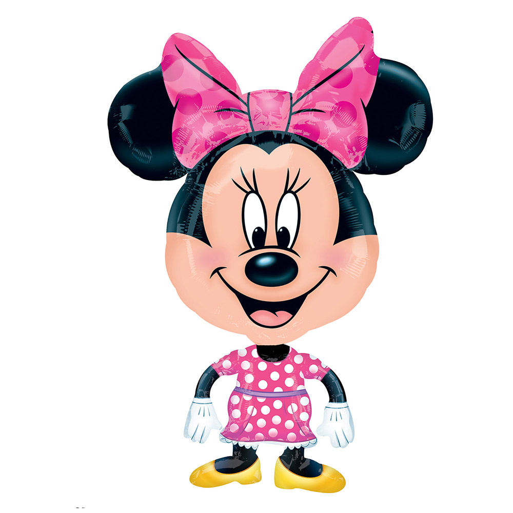 Globo de foil de Minnie Mouse Air Walker de 76 cm