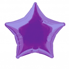 Globo Estrella Violeta 50 cm