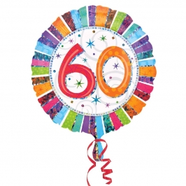 Globo Feliz 60 Cumpleaños