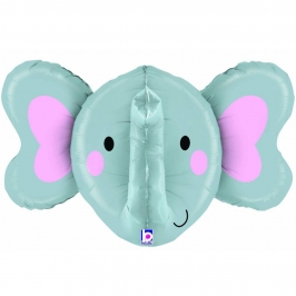 Globo Foil Elefante Dimensional 70 cm