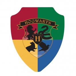 Globo Foil Escudo Hogwarts Harry Potter 68 cm