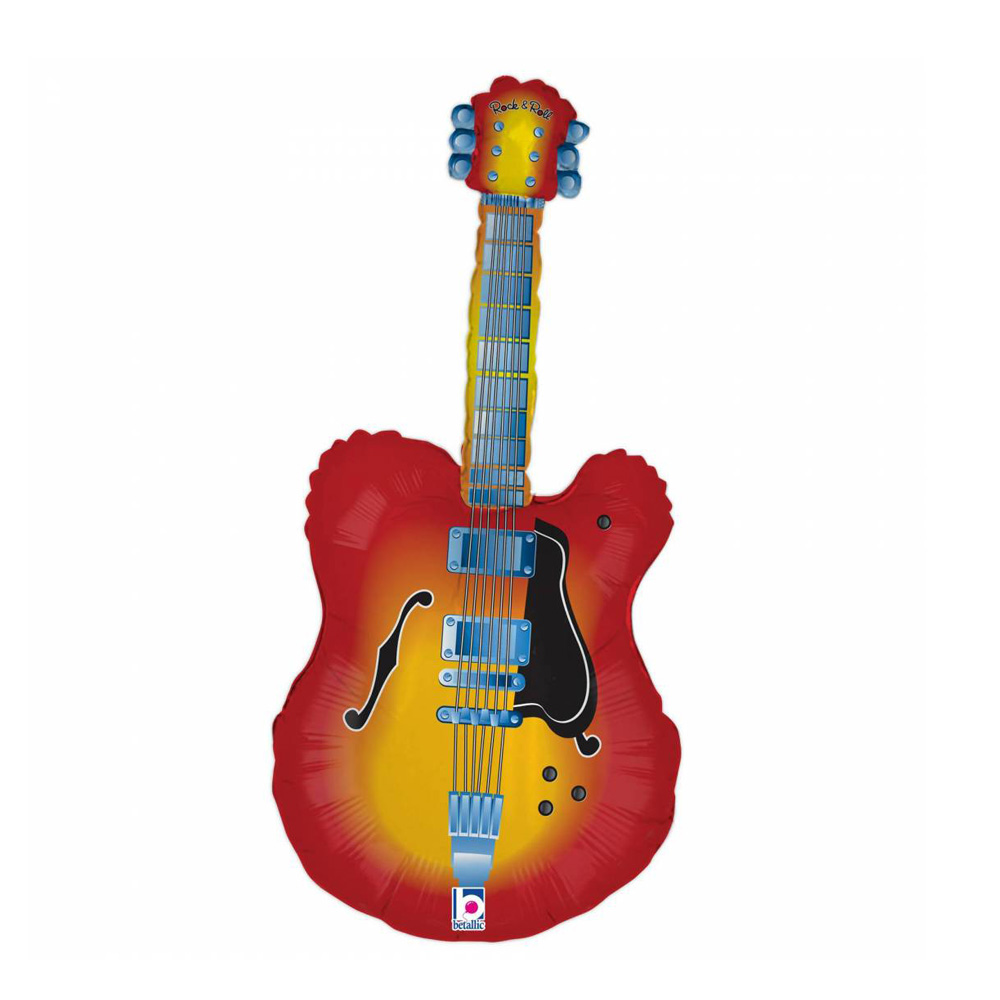 Globo Foil Guitarra Eléctrica 109 cm