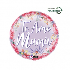 Globo Foil Te Amo Mamá 46 cm