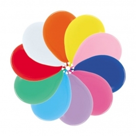 Globos colores Surtidos 45 cm - 25 ud