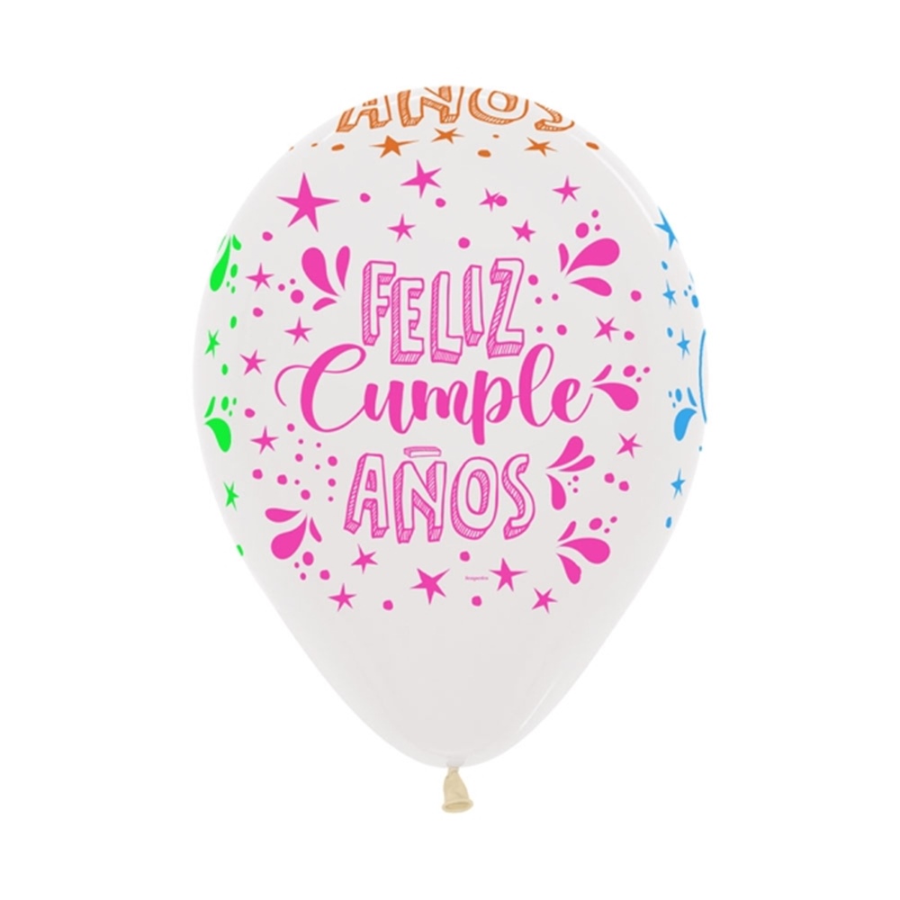 Comprar Platos Feliz cumpleaños globos y confeti (8) por solo 3,45
