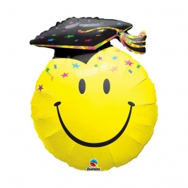Globo Foil Emoticono Graduado 90 cm