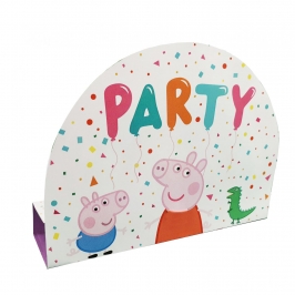 Invitaciones de Cumpleaños Peppa Pig y George