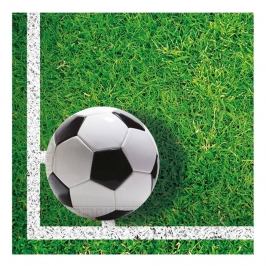 Juego  20 Servilletas de Fútbol Gol