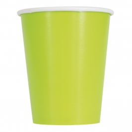 Juego de 14 Vasos Verde Pistacho
