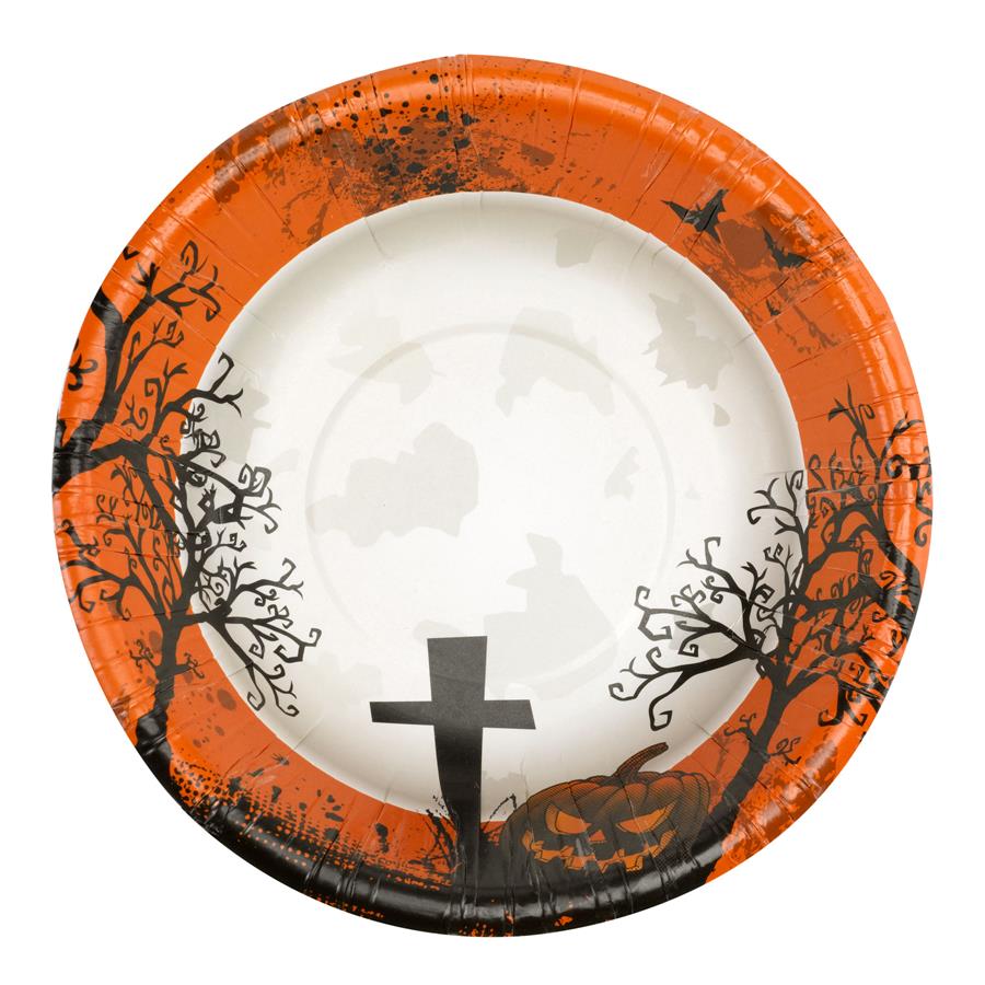 Juego de 8 bowls cementerio Halloween