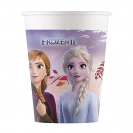 Juego de 8 Vasos Frozen 2 Elsa y Anna