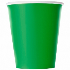 Juego de 8 Vasos Verde Pastel