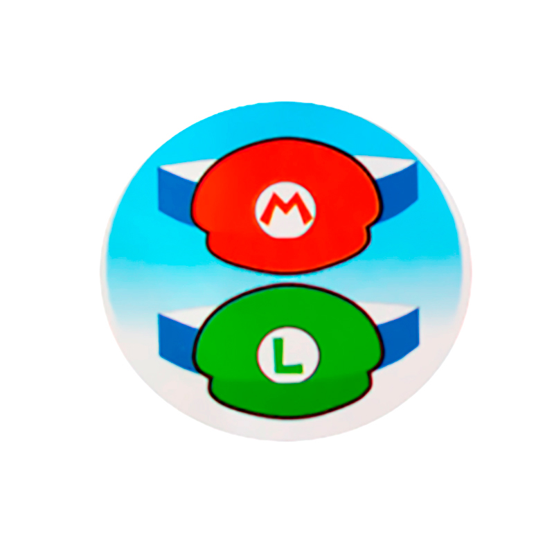 cocinero Desmañado melodía Set de 8 Viseras Super Mario y Luigi - Comprar Online {My Karamelli}