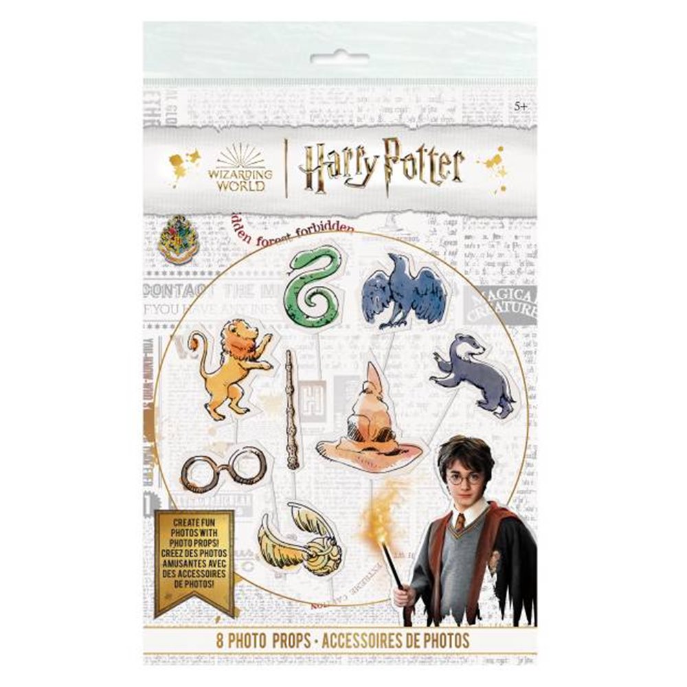 Kit de 8 Accesorios para Photocall Harry Potter