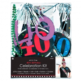 Kit de Fiestas 40 Cumpleaños