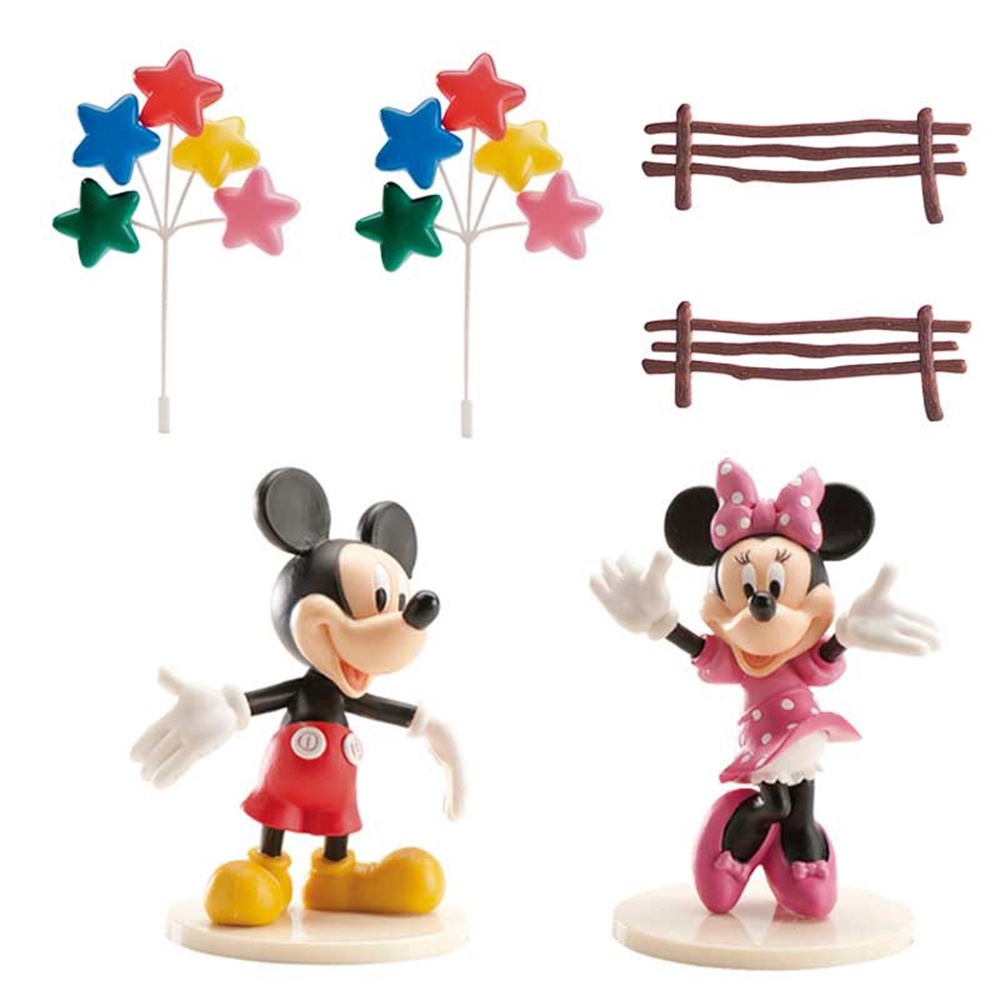 Kit para Decorar Tartas Mickey y Minnie