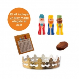 Kit para Roscón Reyes de Oriente (4 piezas)