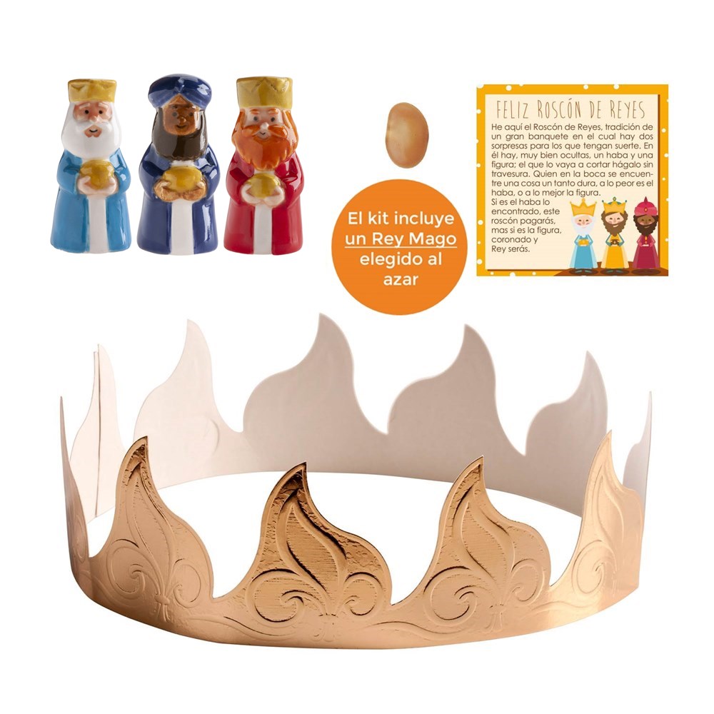 Kit figuras Roscón de Reyes Nº 2 (4 pcs) Kit figuras Roscón de Reyes Nº 2 (4 pcs)