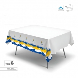 Mantel Real Madrid Afición 270 x 134 cm