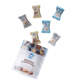 Mix mini alfajores de dulce de leche Márdel surtidos 12 unidades