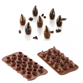 Molde para Chocolate Mr & Mrs