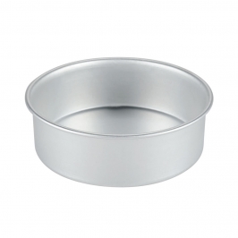 Molde Redondo de Aluminio Anodizado 15 cm x 7,5 cm