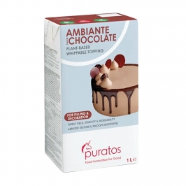 Nata Vegetal Ambiante sabor Chocolate 1 Lt - Puratos