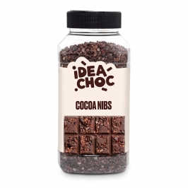 Nibs de cacao 100% Idea Choc en bote de 450 gramos