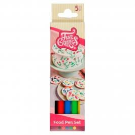 Pack 5 Rotuladores Comestibles Funcakes