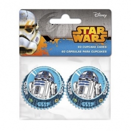 Pack 60 cápsulas minicupcake de Star Wars