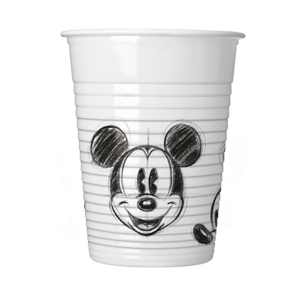 Pack 8 vasos Mickey Mouse