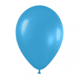 Pack de 50 globos azul neón