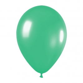 Pack de 50 globos verde mate