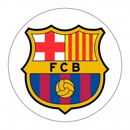 Papel comestible 20 cm Barcelona