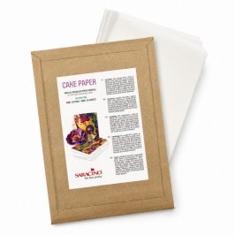 Papel comestible vegetal A4 Saracino 25 hojas decoración tartas