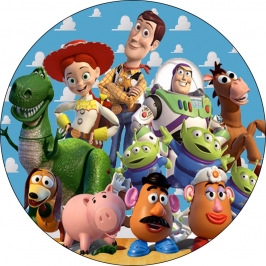 Papel de Oblea 20 cm Toy Story