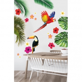 Pegatinas Pared Tropical 20 pcs