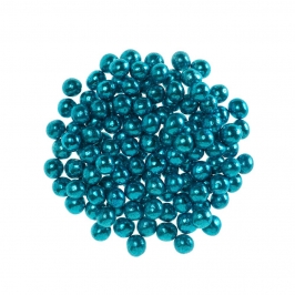 Mini Perlas de Chocolate Crispy Azul 350 gr