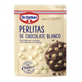 Perlitas de Chocolate Blanco 100 gr 10 ud