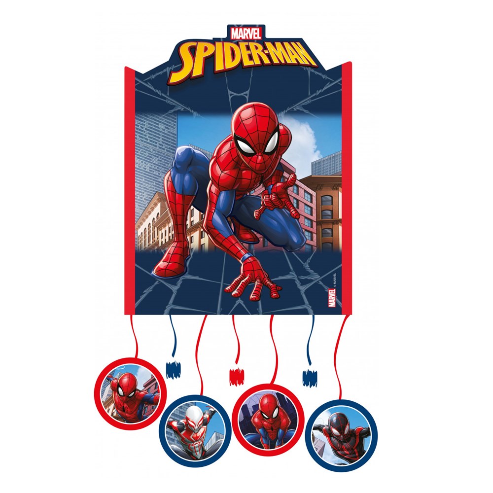 Piñata Spiderman 30 cm - Comprar Online [My Karamelli]