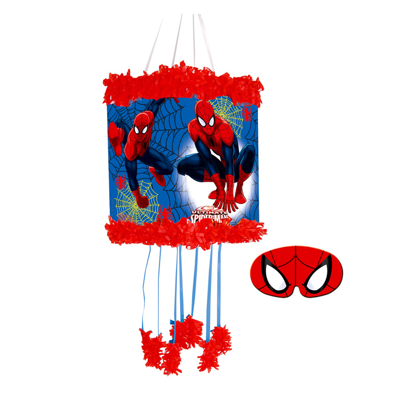 Piñata con Antifaz Spiderman - Comprar Online {My Karamelli}